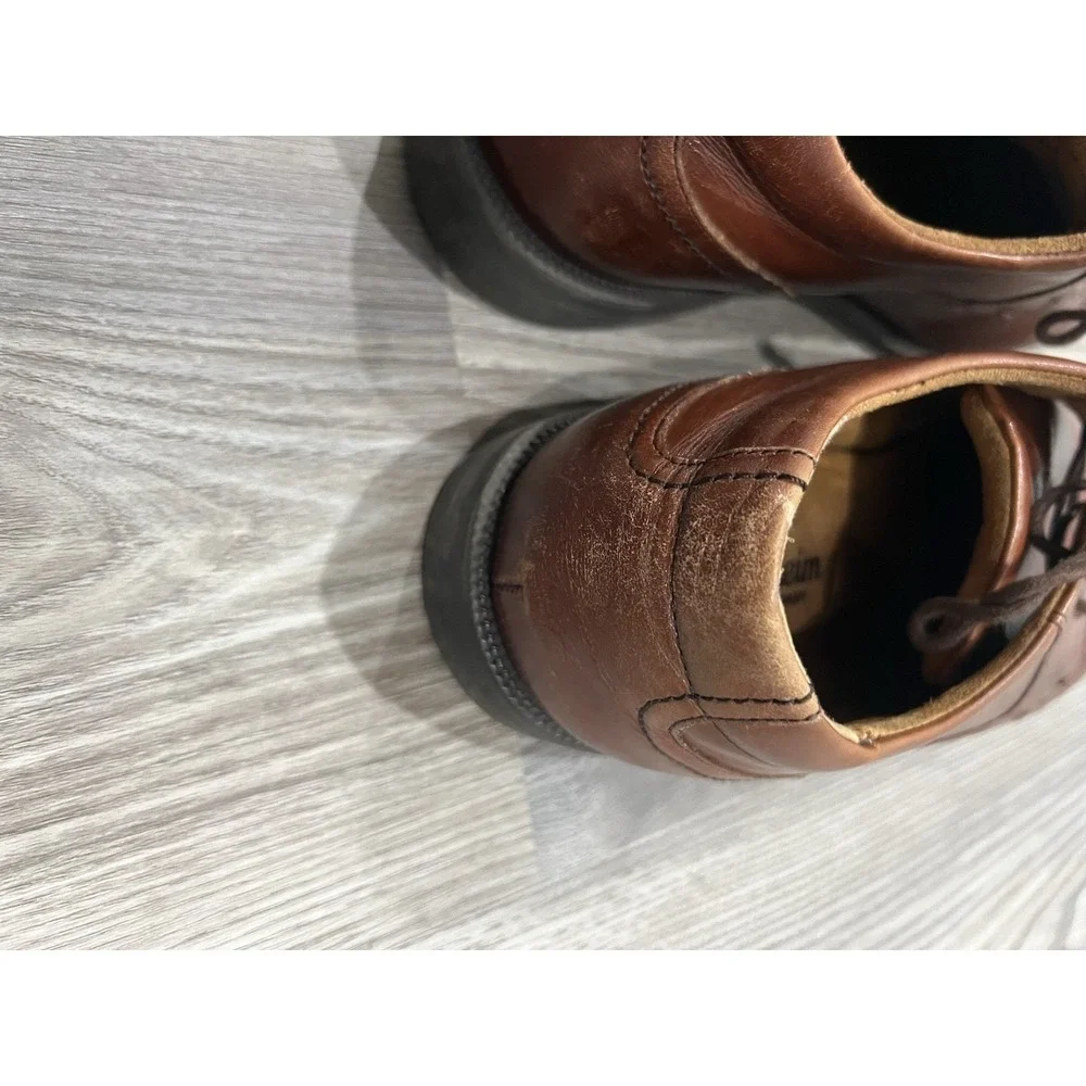 Florsheim Men's 10.5 EEE Shoes Brown‎ Leather Lace Up Classis Dress Shoes